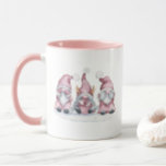 Winter Gnomes Mug マグカップ<br><div class="desc">Introducing my winter gnome mug, the perfect way to enjoy a cozy and festive beverage during the cold winter months. This charming mug features three delightful gnomes, complete with a cozy hats and fluffy beards. It’s the perfect size for enjoying your favourite hot cocoa, coffee, tea, or any other warm...</div>