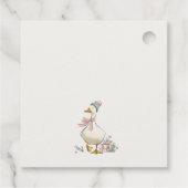 Winter Goose Christmas Funny Merry Goosmas  フェイバータグ (裏面)