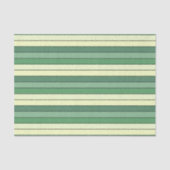 Winter Green Yellow Stripes On Watercolor Paper  薄葉紙 (正面)