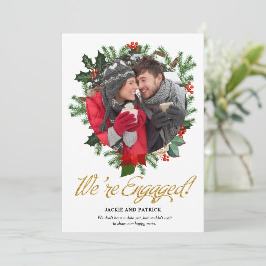 Winter Greenery写真婚約発表 (スタンド正面)