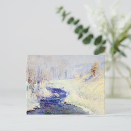 Winter (Guyバラ) ポストカード (スタンド正面)