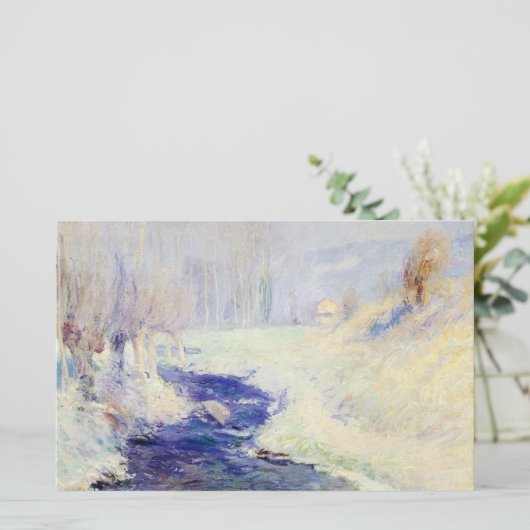 Winter (Guyバラ) 便箋 (スタンド正面)