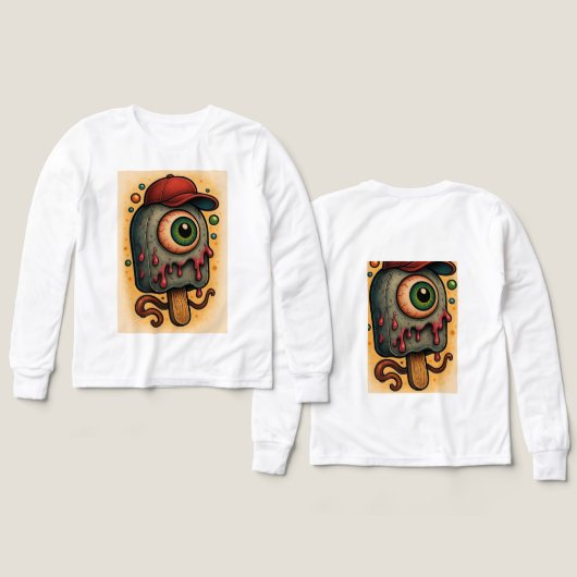 WINTER HALLOWEEN T-SHIRTS (デザイン 正面&背面)