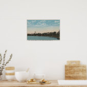 Winter Haven, Florida – ウォータービュー・オブ・春 ポスター (キッチン)