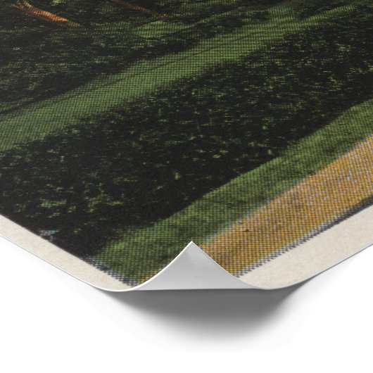 Winter Haven, Florida - Sunset View of Lake ポスター (角)