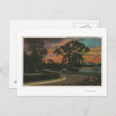 Winter Haven, Florida - Sunset View of Lake ポストカード (正面/裏面)