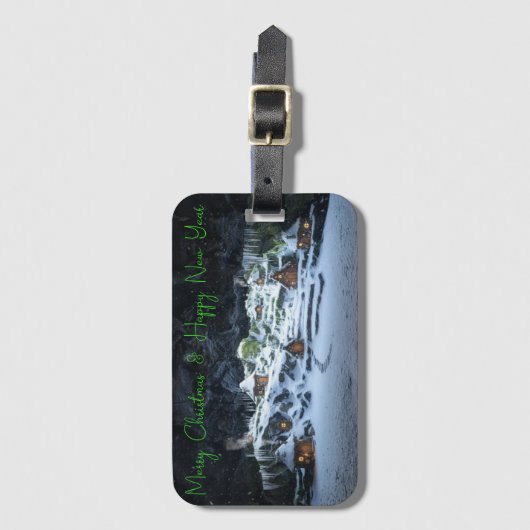 Winter Haven of the Hidden Folk ラゲッジタグ (正面縦)