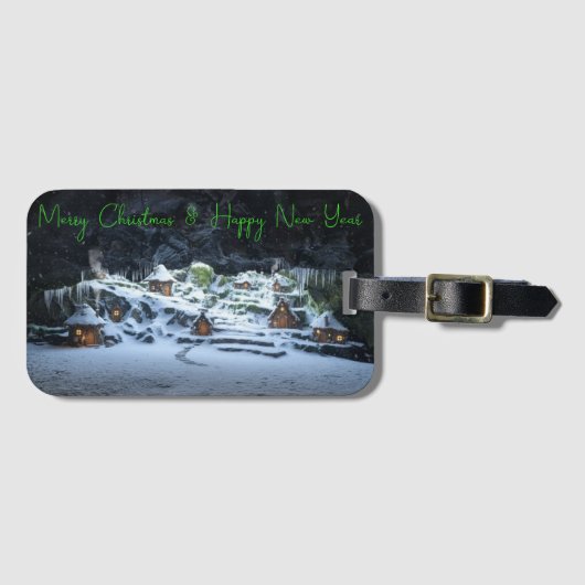 Winter Haven of the Hidden Folk ラゲッジタグ (正面横)