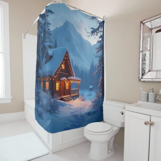 Winter Hearth -  シャワーカーテン (インサイチュ)