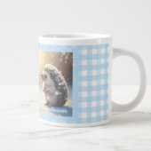Winter Hedgehog Mug – Cute Snowflake  ジャンボコーヒーマグカップ (右)