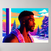 Winter Holiday Beefcake Hunk 2501 ポスター (正面)