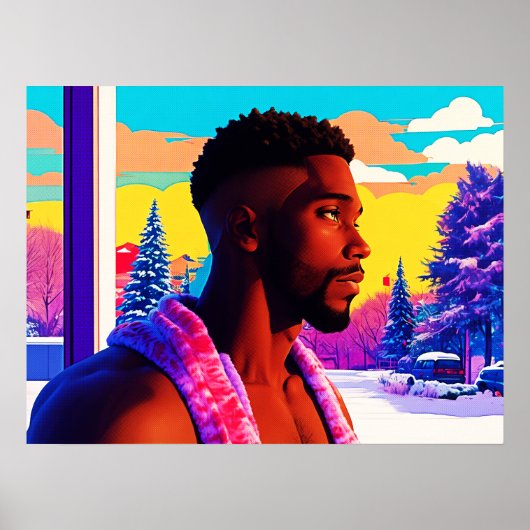 Winter Holiday Beefcake Hunk 2501 ポスター (正面)