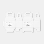 Winter holiday camping custom add name date フェイバーボックス (折り畳みなし)