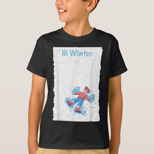 Winter Holiday Ski Christmas Ski X-mas Skiing Skie Tシャツ (正面)