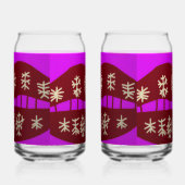 Winter Holiday Smile ガラス缶 (左)