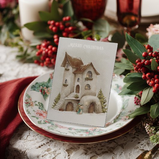 Winter Holidays Postcard ポストカード