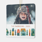 Winter Homeの写真 セラミックオーナメント (左)