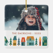 Winter Homeの写真 セラミックオーナメント (裏面)