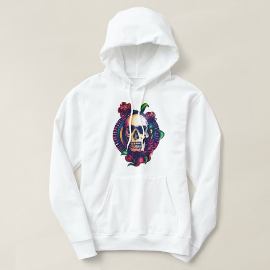 Winter hoodie with a stylish and mysterious design パーカ (デザイン正面)