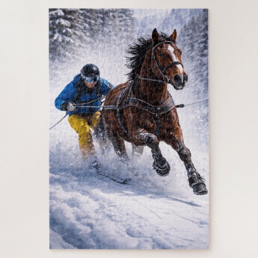   Winter Horse | Toys & Games | Puzzles ジグソーパズル (縦)
