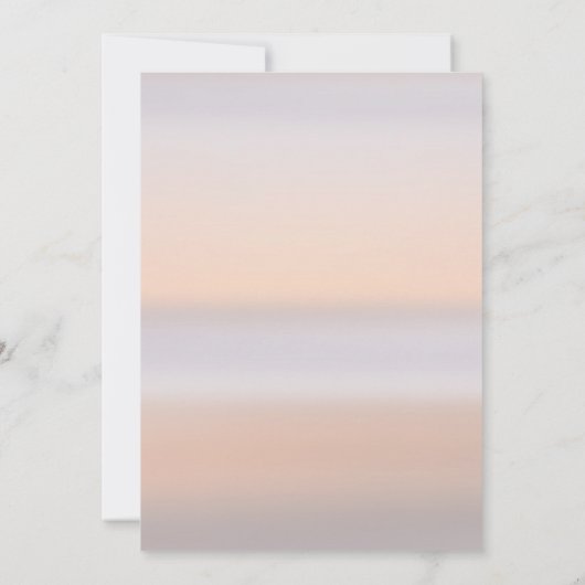 Winter Horses Wedding Brunch 招待状 (裏面)