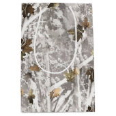 Winter Hunting Camouflage Look ミディアムペーパーバッグ (正面)