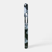 Winter Icicles Frosted Pine Branch Phone Case iPhone 16ケース (左側面)
