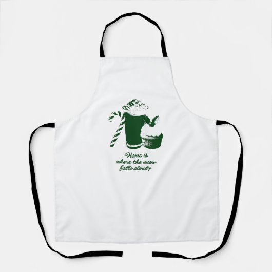 Winter illustration エプロン (正面)