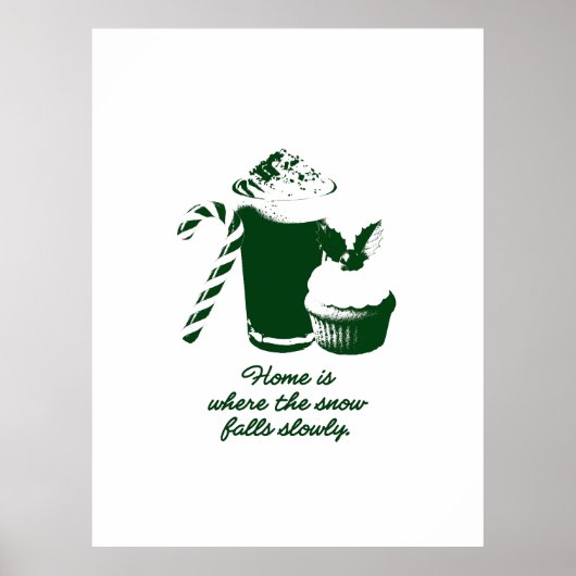 Winter illustration  ポスター (正面)