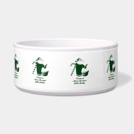 Winter illustration pet ボウル