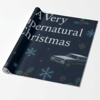 Winter Impala – Carta Regalo Supernatural Edition ラッピングペーパー