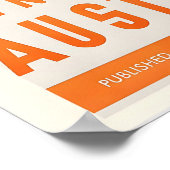 Winter in Austria Vintage Ski Poster - Framed ポスター (角)