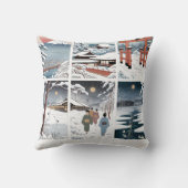 Winter in Japan Shirt クッション (裏面)