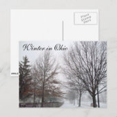 WINTER IN OHIOポストカード ポストカード (正面/裏面)