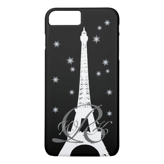 Winter in Paris iPhone Case Case-Mate iPhoneケース (裏面)