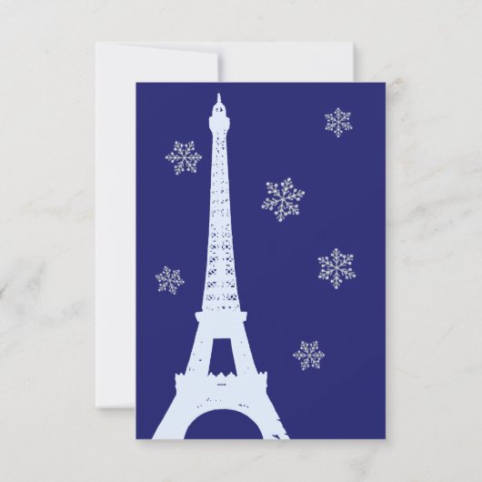 Winter in Paris RSVP indigo (裏面)