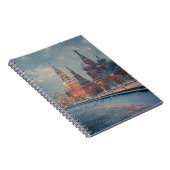 Winter in Red Square Notebook – Snowfall Edition ノートブック (右側)