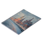 Winter in Red Square Notebook – Snowfall Edition ノートブック (左側)