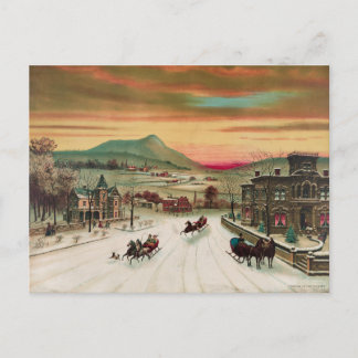 Winter In The Country ポストカード