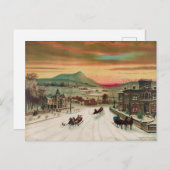 Winter In The Country ポストカード (正面/裏面)