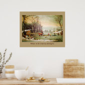 Winter in the Country, Getting Ice Poster ポスター (キッチン)