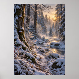 Winter in the Fourfold Forest ポスター