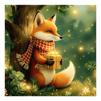 Winter in the Pines フォトプリント