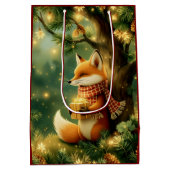 Winter in the Pines ミディアムペーパーバッグ (裏面)