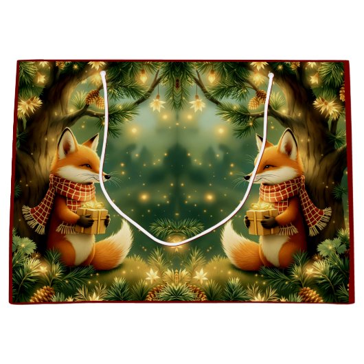 Winter in the Pines ラージペーパーバッグ (正面)