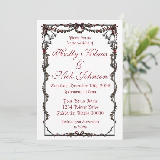 Winter Invite 招待状 (スタンド正面)