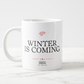 Winter Is Coming ジャンボコーヒーマグカップ
