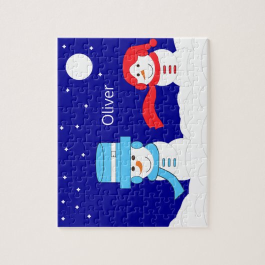 Winter is Snowy: ジグソーパズル (縦)