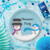 Winter is Snowy: ペーパープレート (パーティー)