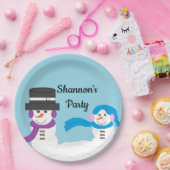 Winter is Snowy: ペーパープレート (パーティー)